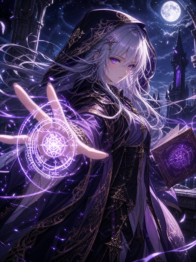 每日吃瓜动漫-魔法少女黑月传说 · 动漫短片